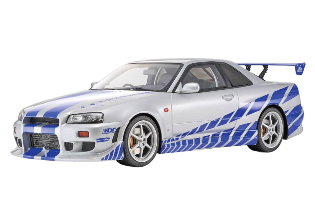 Sehr viel Wert hat die Modellautofrma aus Kanagawa auch auf die Außendekoration des rasanten Hollywood-Nissan gelegt