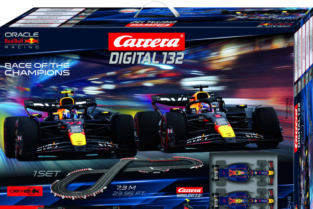 Ja, das Ausfüllen für die Teilnahme an der Leserwahl kostet etwas Zeit. Aber Sie können dadurch so tolle Preis gewinnen wie diese große Starterpackung "Race of Champions" von Carrera ] Foto: Carrera