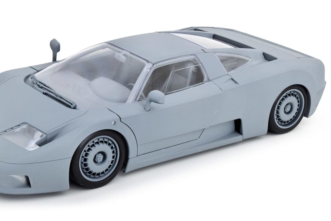 Der ultimative Supersportwagen der Neunziger – der Bugatti EB 110 – ist eines der beiden 1:12-Projekte, die KK-Scale für 2024 ankündigt