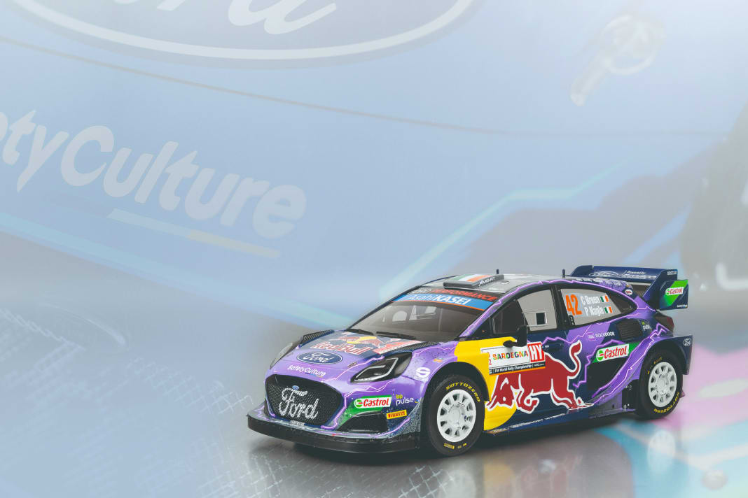 Mit dem Puma Hybrid Rally1 baut Ixo sein Starterfeld für Eis und Schotter in 1:18 sinnvoll aus