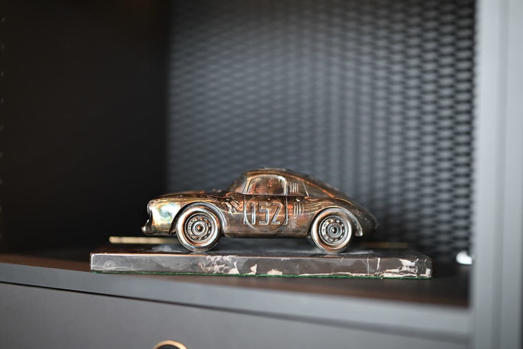 Das Porsche 550 Coupé...
