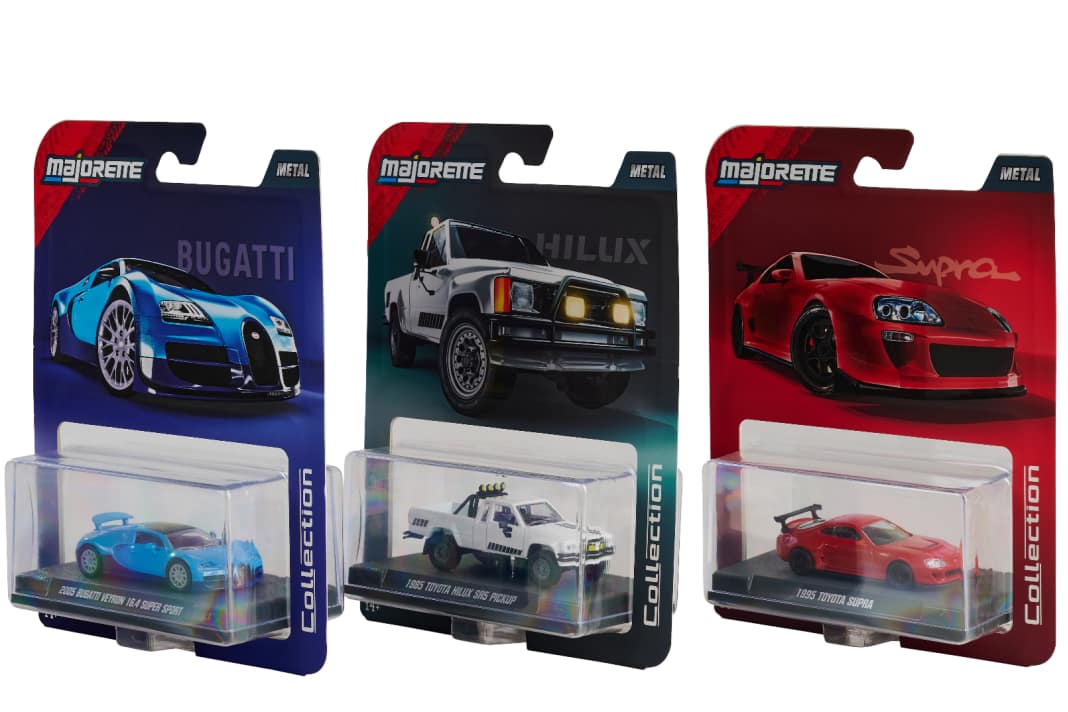 Zur Philosophie der Serie Collection gehören eigene Werkzeuge und eine Verpackung in einer Box mit transparentem Deckel. ] Foto: Majorette