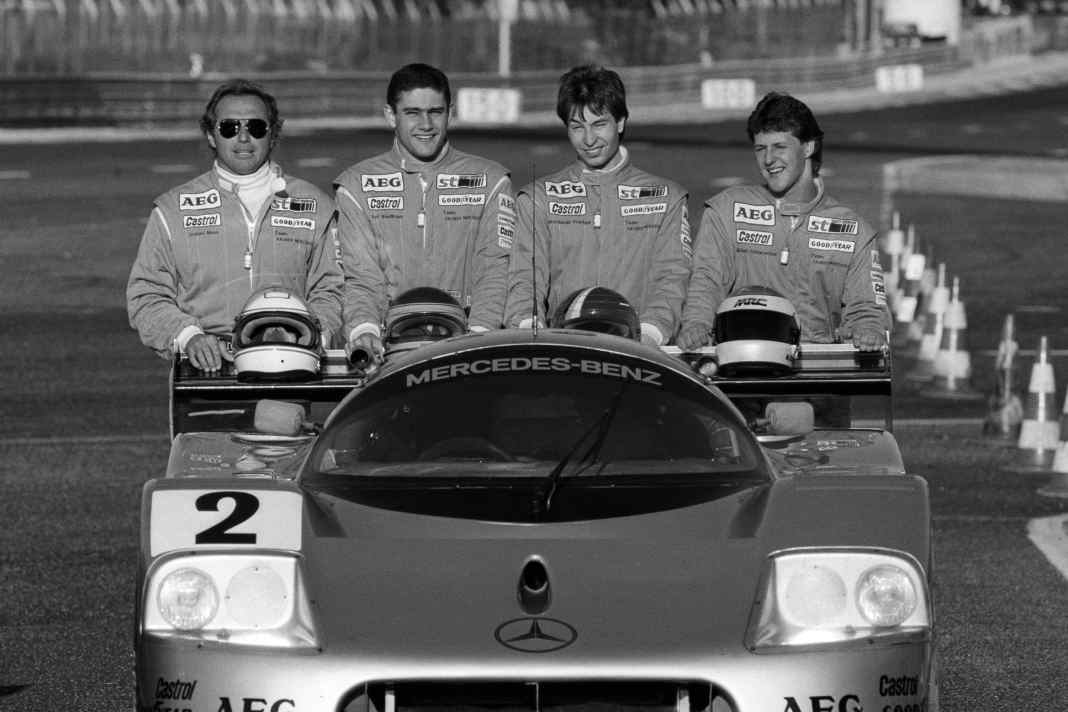 In den Jahren 1990 und 1991 ging Mercedes-Benz mit dem C11 in der Sportwagenmeisterschaft an den Start ] Foto: Mercedes-Benz