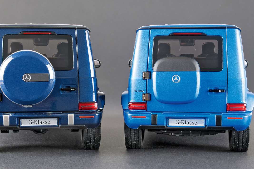Der 1:18er von Norev kostet 140 Euro und kann sich in Sachen Finish durchaus mit teureren Miniaturen messen