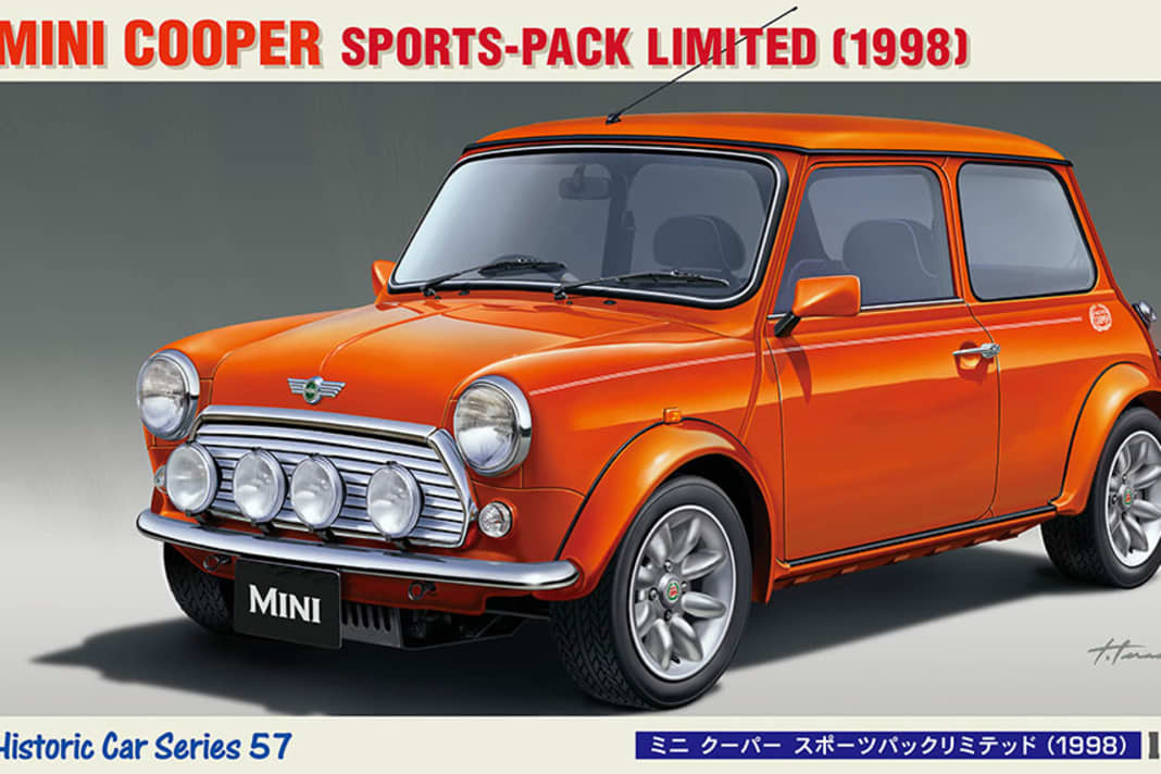 Auch die Verpackung des neuen Mini zeigt Hasegawa schon in Japan im Internet