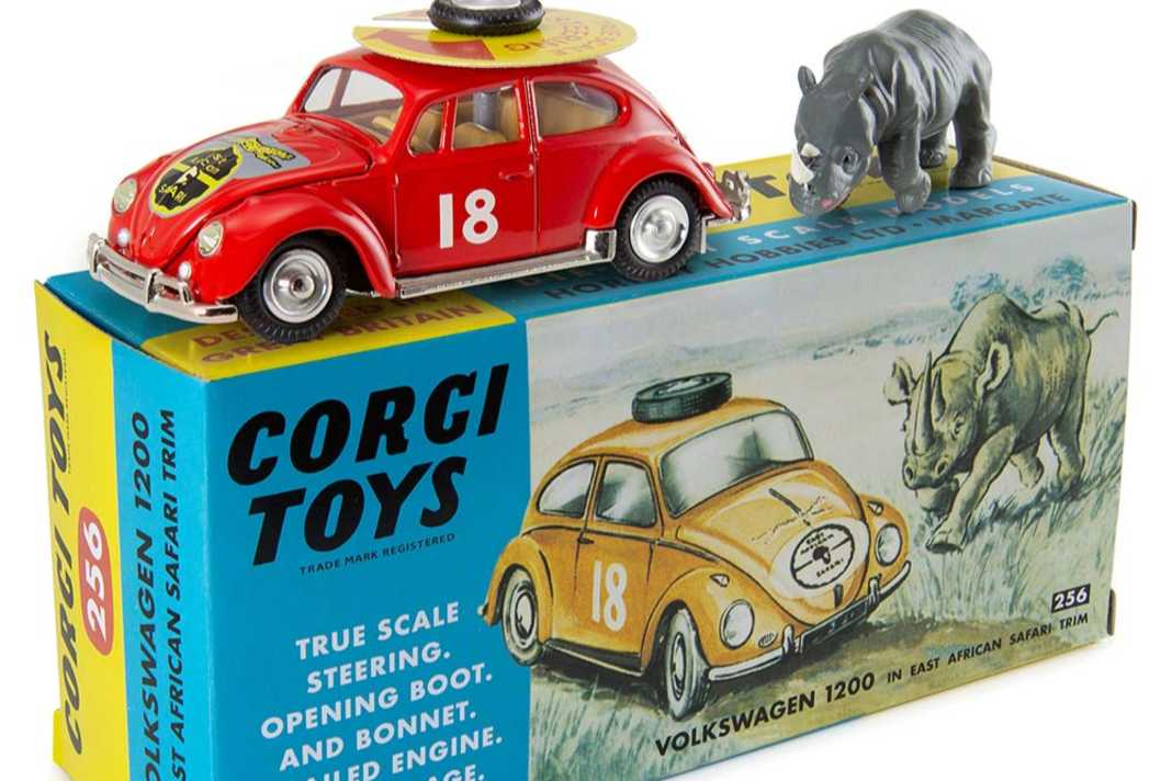 Selbstverständlich liefert der Corgi Model Club mit einer passenden Verpackung aus, die zur damaligen Bestellnummer 256 der Briten passt ] Foto: Corgi