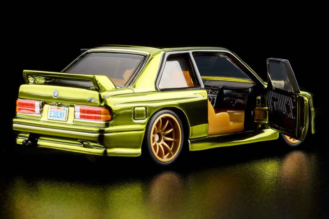 Die Türen sind am Sondermodell des BMW M3 von Hot Wheels beweglich umgesetzt ] Foto: Hot Wheels
