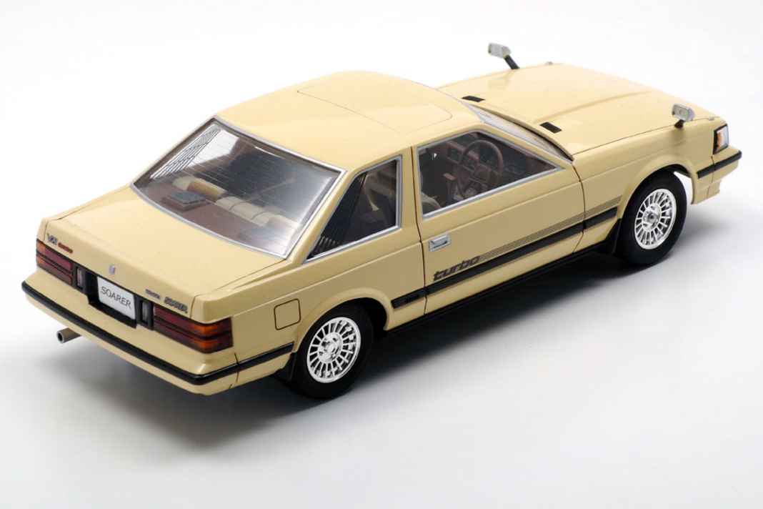 Der Toyota Soarer von Tamiya als 1:24-Bausatz kommt als Rechtslenker und in luxuriöser Ausstattung wieder auf den Markt ] Foto: Werk