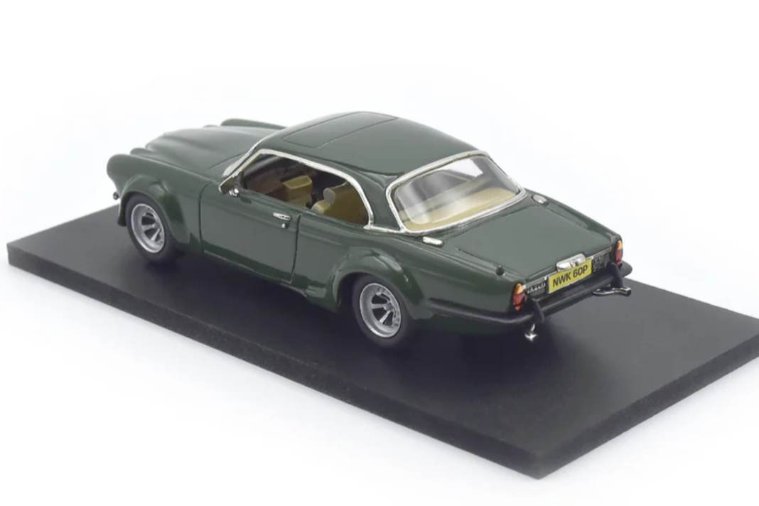 Der Jaguar aus der Fernsehserie "The New Avengers", in Deutschland: "Mit Schirm, Charme und Melone" kommt in British-Racing-Green | Foto Werk