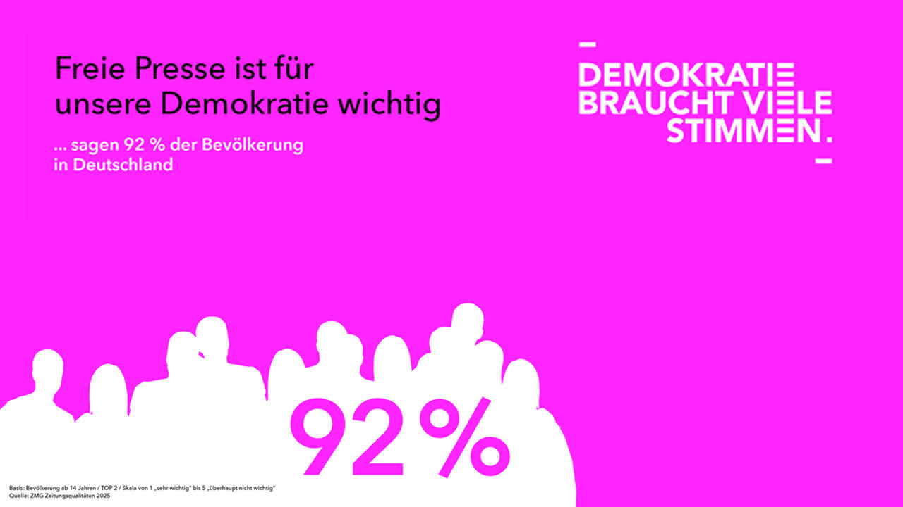 Demokratie braucht viele Stimmen