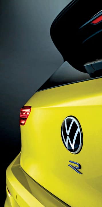 Außer der Sonderfarbe weist am Heck nichts auf die Limitierung dieses speziellen Golf R-Modells hin