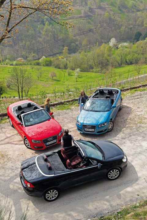   Eos vs A3 Cab vs A5 Cab VergleichsTES T