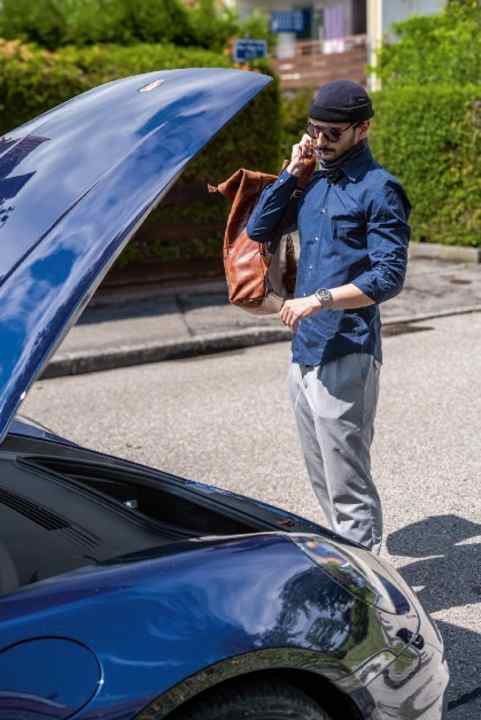 Deckel auf: Die Motorhaube für den Frunk ist per Hand zu öffnen