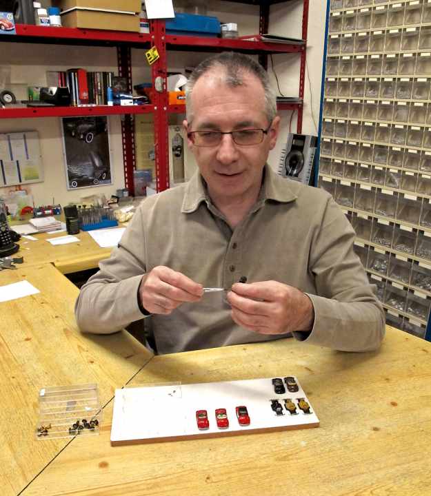   VW-Vitrine: High Tech Modell