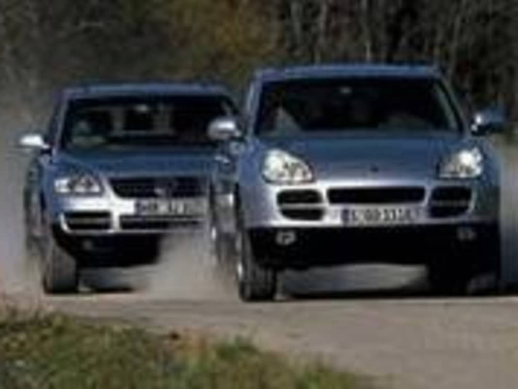 Touareg V6 gegen Porsche Cayenne V6