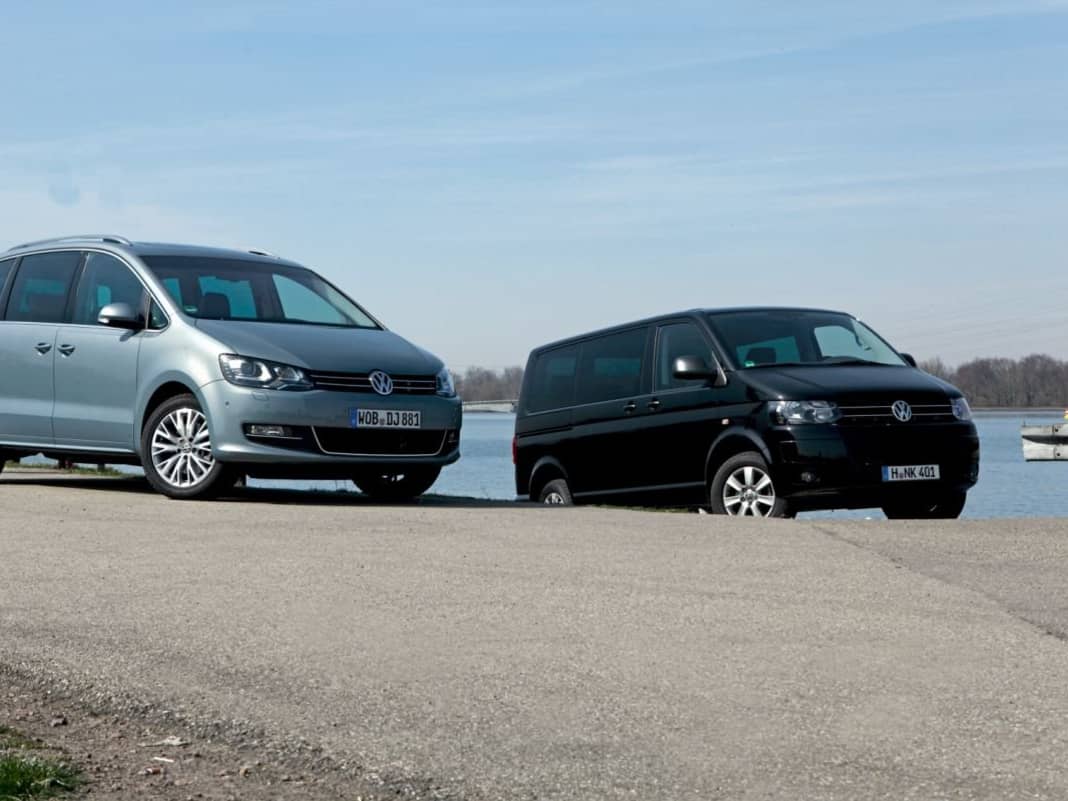 Sharan vs. T5 Multivan 2.0 TDI 140 PS - Titel-Kampf