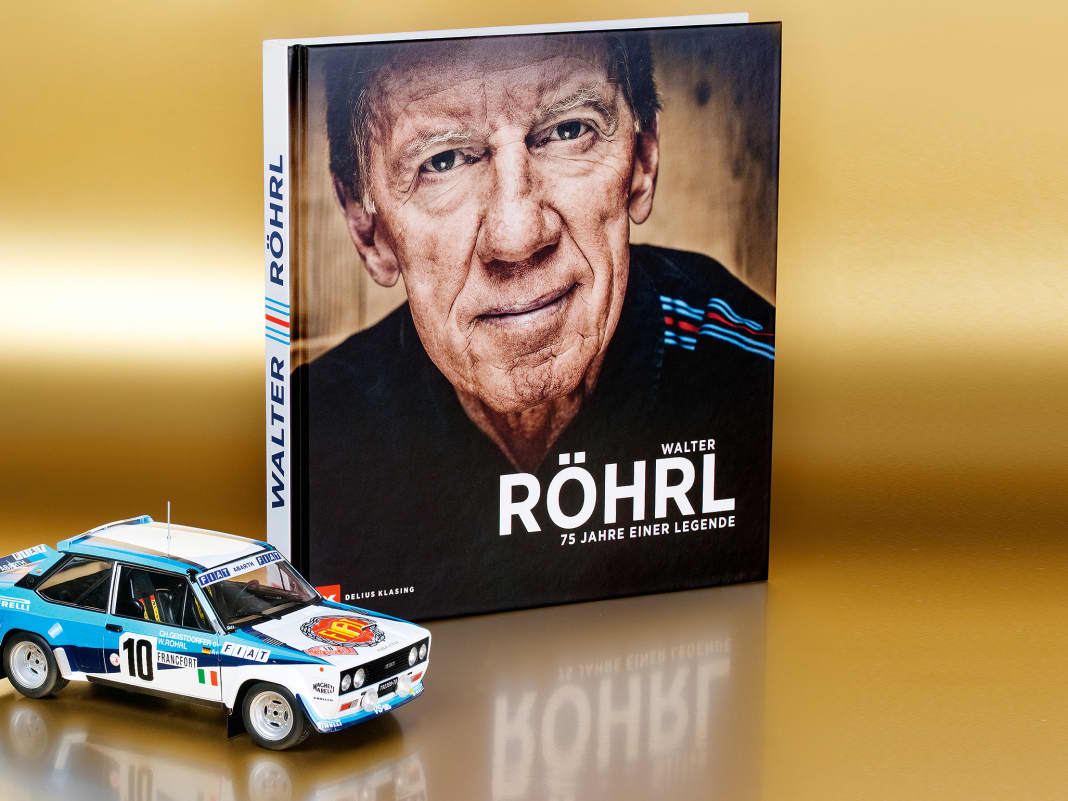 Das Buch zum 75sten von Walter Röhrl