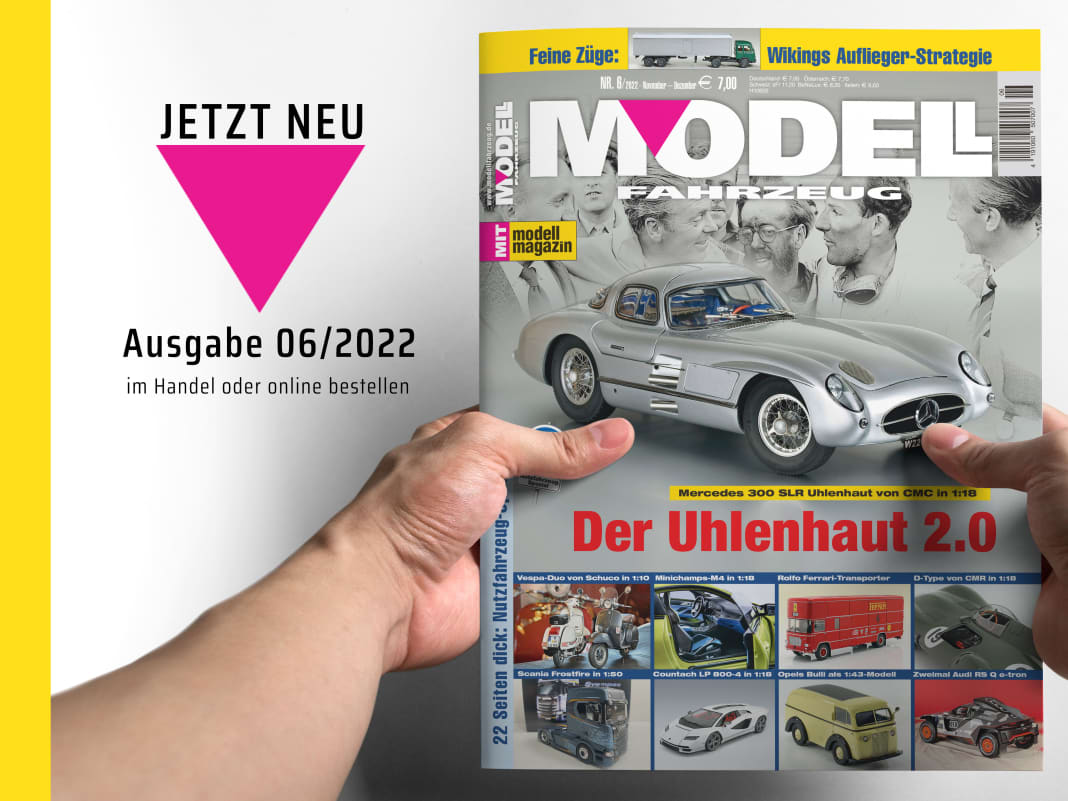 Das neue Heft 6/2022 von MODELL FAHRZEUG ist da!