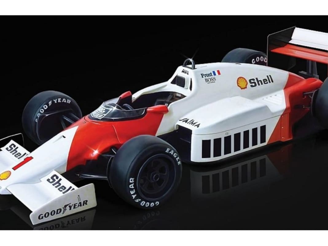 Italeri stellt im Mai den 1:12-Bausatz des McLaren MP4/2C auf die Pole