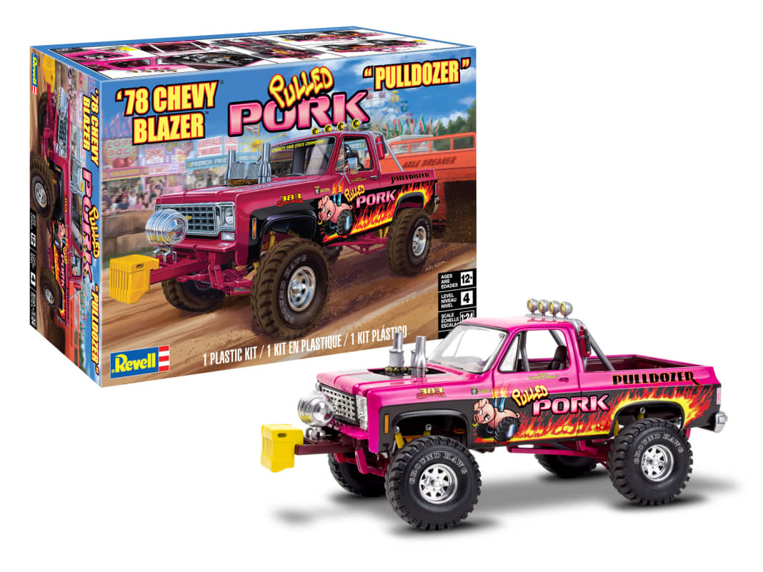 Revells Chevy-Blazer-Kit in 1:24 ist anders