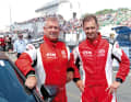 Jürgen Kastenholz ist seit vielen Jahren DTM Safety Car-Pilot, Ferenc Nagy unterstützt ihn vom Beifahrersitz aus