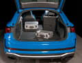 Der Kofferraum fasst wie bei allen Q3 Sportback zwischen 530 und 1.400 Liter