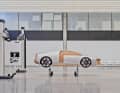 Bei Audi Design wird ein Tonmodell im Maßstab 1:1 vermessen und für die nächsten Schritte der Fahrzeugentwicklung weiter verfeinert.