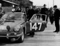 Porsche 911 2.0 Coupé, Peter Falk (links) und Herbert Linge, 1965