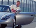 Walter Röhrl mit Porsche Carrera GT