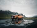 In neuer Farbe: Der Ranger Wildtrak Plug-in-Hybrid im knalligen Ignite Orange Metallic.