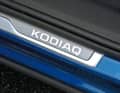 Von den Schwellern grüßt der Kodiaq beim Einsteigen mit schicken Verkleidungen, die auch den Lack schützen