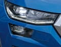 An der Front funkeln Matrix-LED-Scheinwerfer. Die sind genauso Serie wie der dynamische Fernlichtassistent