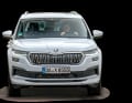 Die neue Facelift-Front verleiht dem Kodiaq ein Plus an optischer Präsenz
