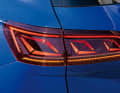 Schicke LED-Rückleuchten sind beim VW Touareg natürlich Serie