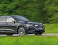 Wie ein T-Rex ist der Q8 Sportback E-Tron zwar groß und schwer, aber dennoch sehr behände
