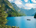 Traumziel: Am Königssee, umringt von den Berggiganten des Berchtesgadener Lands, endet die Alpenstraße