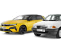 1991 Opel Astra & 2026 Opel Astra electric