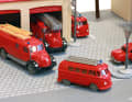 Als Retter – hier ein Einsatzfahrzeug der Feuerwehr – genießt der Volkswagen-Transporter ebenfalls einen untadeligen Ruf in 1:87