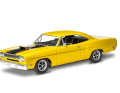 Die zweitürige Coupé-Karosserie des Roadrunner hat Revell fein graviert