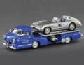 Sieger Kategorie C  Sammeln: 1:87 Nutzfahrzeuge Mercedes „Blaues Wunder“ mit 300 SLR als Ladegut Le Grand, Preis: 69,95 Euro
