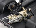 Auch im Chassis- und Fahrwerksbereich kommt diese Wiederauflage von Tamiya sehr detailliert daher ] Foto: Werk