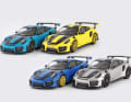 In vier exklusiven Farben baut Minichamps sein 1:43-Modell des Porsche 911 (991) GT2 RS  für CK-Modelcars in 222er-Auflage