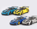 In vier exklusiven Farben baut Minichamps sein 1:43- Modell des Porsche 911 (991) GT2 RS für CK-Modelcars in 222er-Auflage