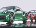 In Sachen Proportionen, Detaillierung, Lackierung und Montage-Qualität hat das Porsche-Trio aus Aachen die 1:43-Nasenspitze ein Stück voraus 