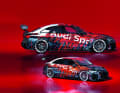 Egal ob 1:43 oder 1:18: Die beiden Audi RS 3 LMS zeigen per fekte Proportionen und sind auch bei den Finessen echte Spitzenmodelle 