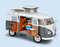 Revell leitet von seinem VW T1 als Plastikkit in 1:24 nun ein frühes Westfalia-Reisemobil ab | 