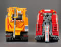 Da Conrad funktionstüchtige Modelle in  1:50 aus Die Cast baut, kann der eine Mercedes beim anderen  an den Haken | Fotos C. Hoffmann 