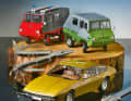 Steyr-Puch Haflinger und Bitter CD von Schuco in 1:18