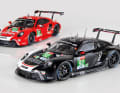 Die Le-Mans-Porsche von Minimax in 1:43 verbinden Top-Dekorationen, ein aufwendiges Interieur und filigrane Antennen miteinander