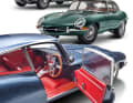 In drei unterschiedlichen Lackierungen bringt Kyosho aus Japan den Jaguar E-Type Serie I als Coupé im Maßstab 1:18